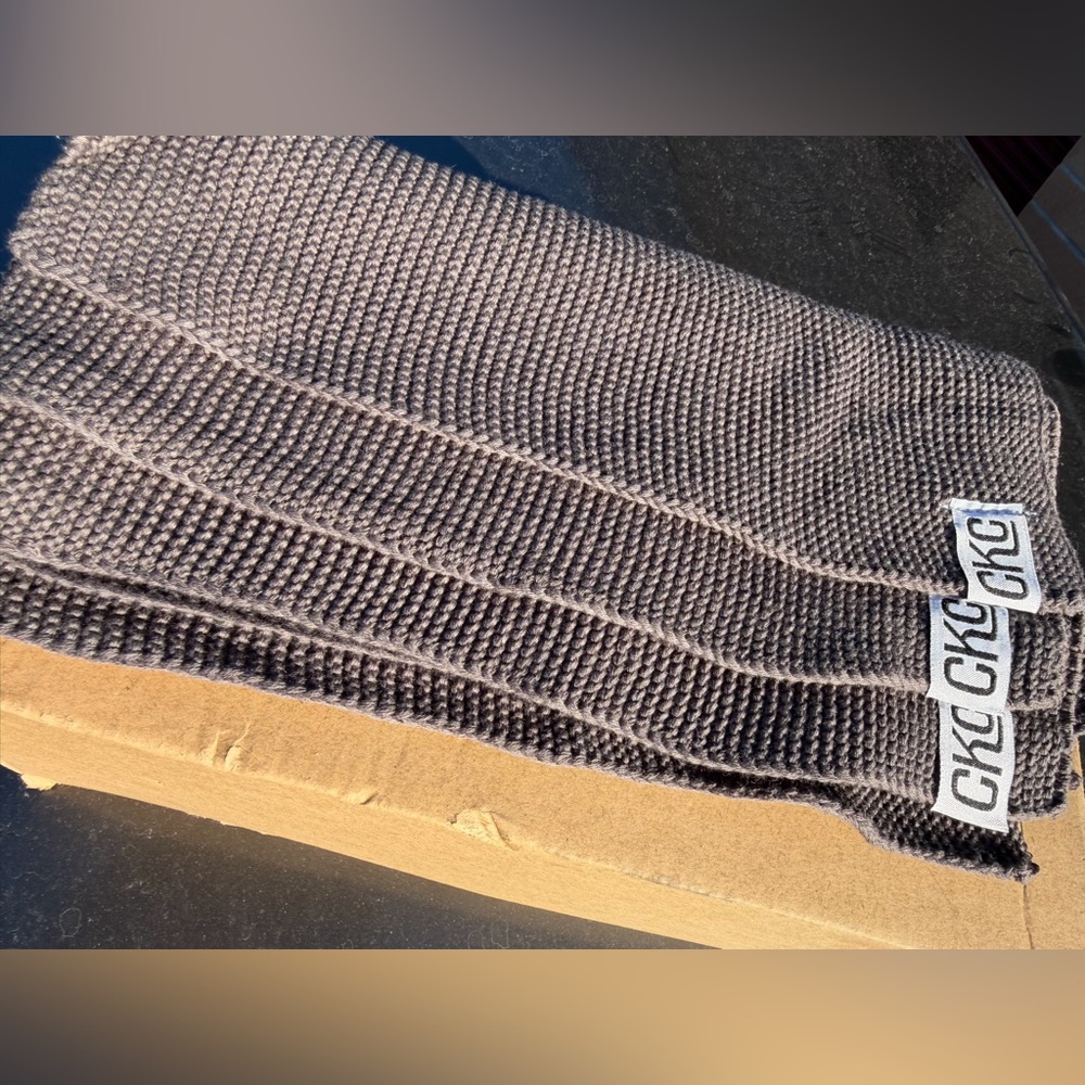 3 PACK - Hand Stitched Wash Cloth - Dark Gray Color BRAND NEW